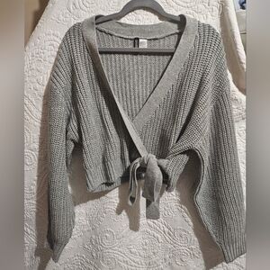 H&M Wrap Sweater